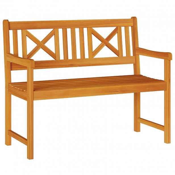 vidaXL Venkovní lavice 110 x 56 x 90 cm Masivní akátové dřevo Přírodní