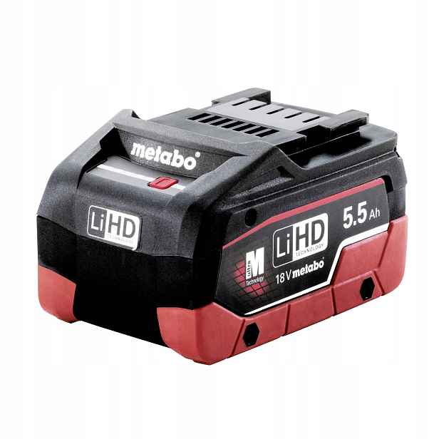 Akumulátor Metabo 18V 5,5Ah LiHD 625368000