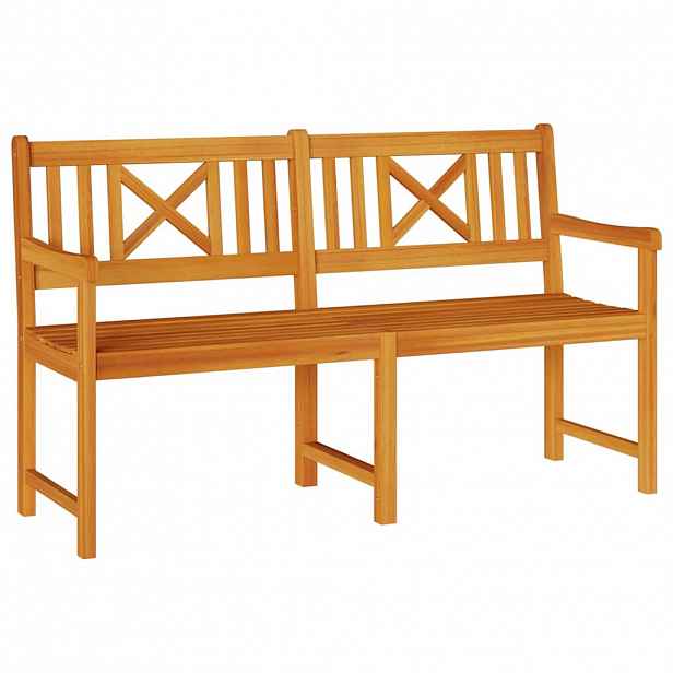 vidaXL Venkovní lavice 150 x 56 x 90 cm Masivní akátové dřevo Přírodní