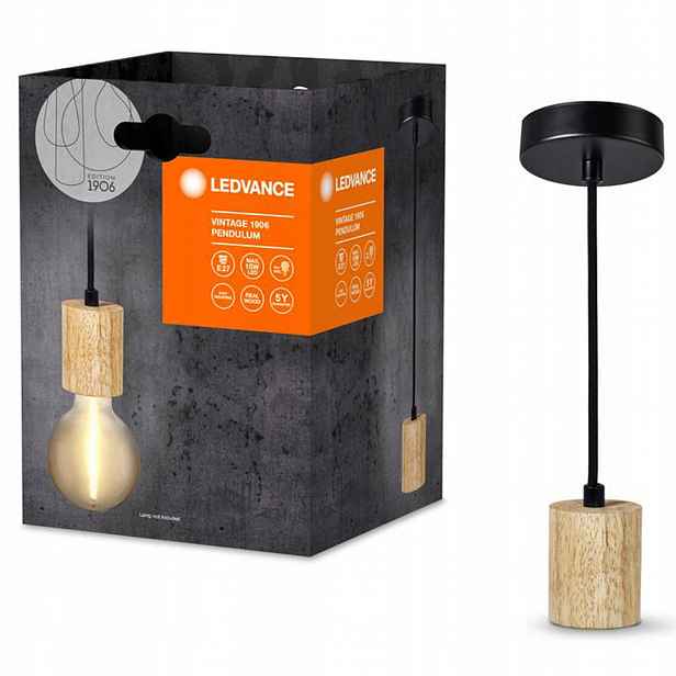 Závěsné Stropní Svítidlo E27 Převis Hnědá Vintage 1906 Pendulum Ledvance