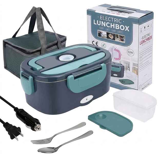 Elektrický Lunchbox pro auto a dům 12V 24V 220V 60W