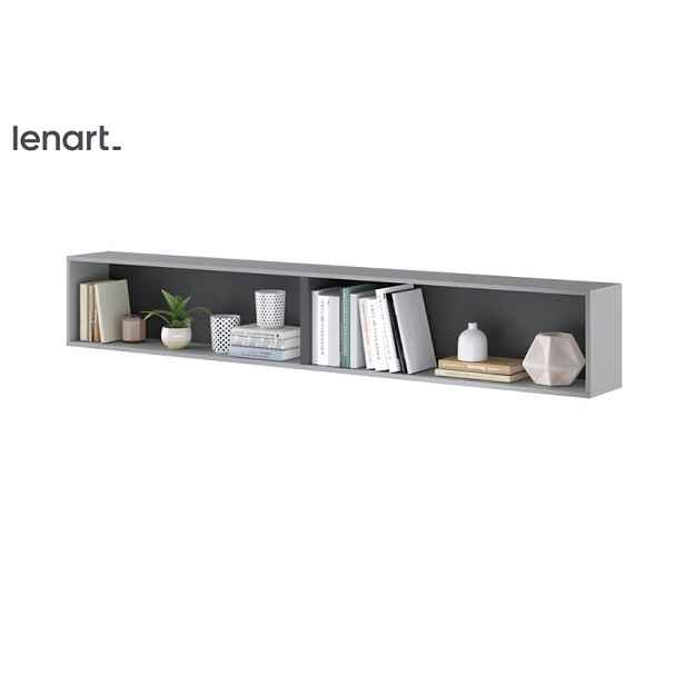 Dig-net nábytek Police Lenart BED CONCEPT BC-30 | šedá / grafit