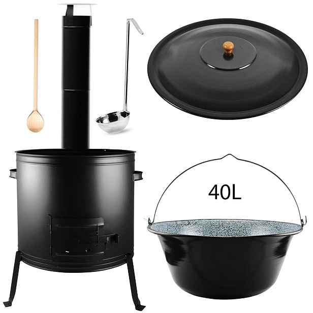 Perfect Home Set-132 Kotlíková souprava 40L, 5ks
