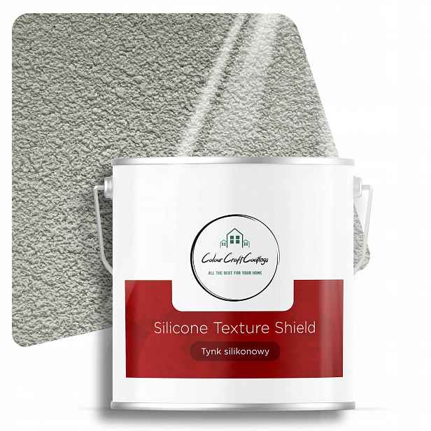Silikonová omítka 1.0MM Beránek Zelená 7KG F475