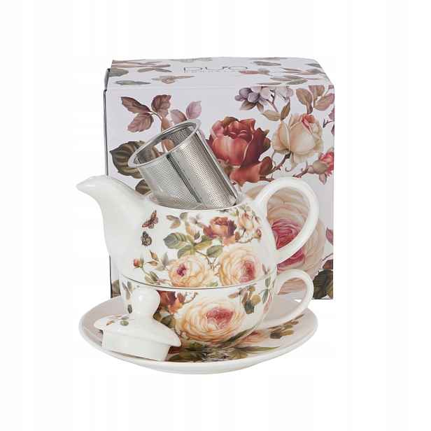 Čaj pro jeden porcelánový Zahra