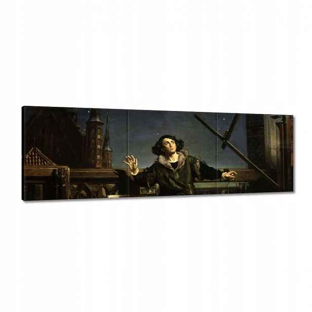 Obrazy 120x40 Astronom Koperník Rozhovor