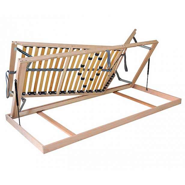 Polohovací lamelový rošt DYNAMIC 26 ÚP/HN LEVÝ 90 × 200 cm