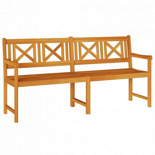 vidaXL Venkovní lavice 180 x 56 x 90 cm Masivní akátové dřevo Přírodní