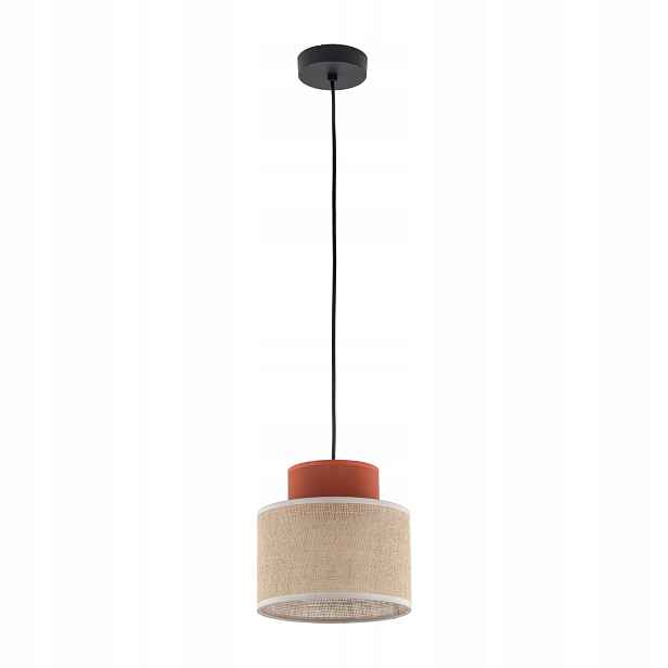 Závěsná Lampa Duo Juta Hnědá Do Obývacího Pokoje V Moderním Stylu 2785 Tk Lighting