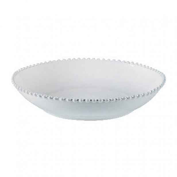 Bílá kameninová mísa na těstoviny Costa Nova Pearl, ⌀ 34 cm