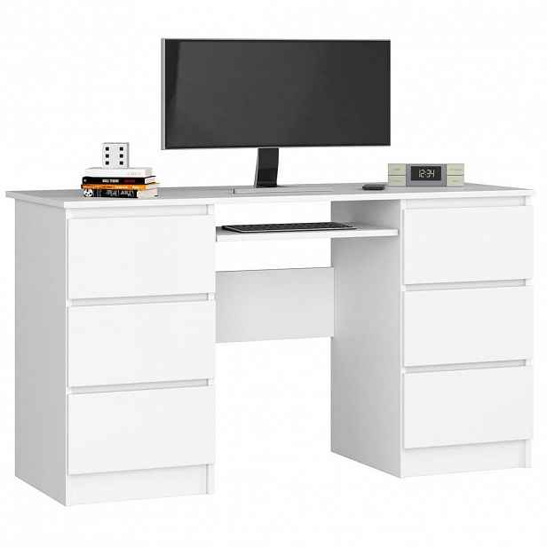 RAUMHIRSCH FURNITURE PSACÍ STŮL bílý 77/135/50