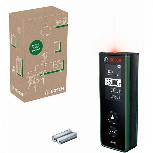 Bosch - Laserový měřič vzdálenosti, dosah 25 m 06036729Z0