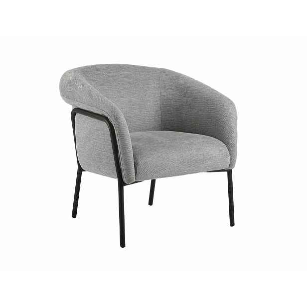 Designové křeslo CLOVER BREGO, šedé