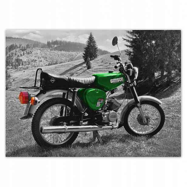 Fototapety 254x184 Zelená Simson S51 E