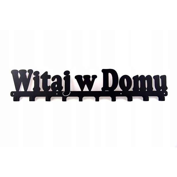 Věšák do předsíně, oblečení, klíče Vítejte doma