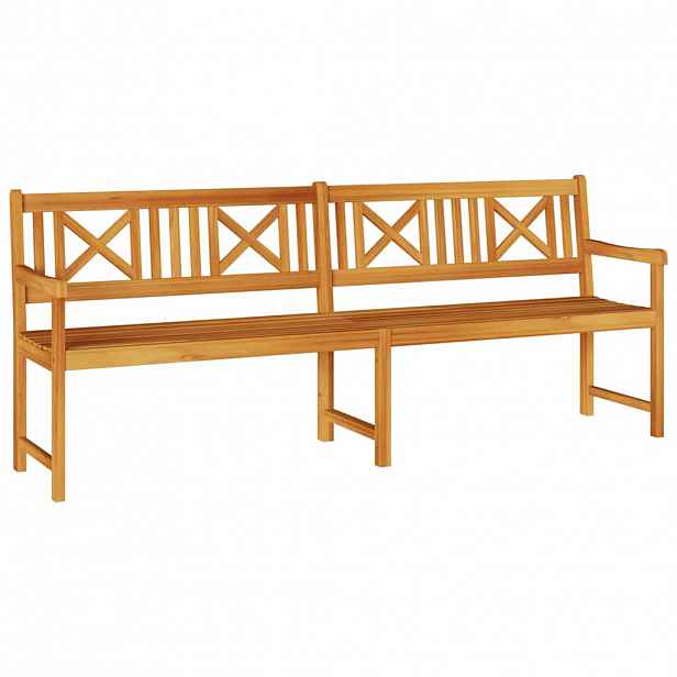 vidaXL Venkovní lavice Přírodní 220 x 56 x 90 cm Masivní akátové dřevo