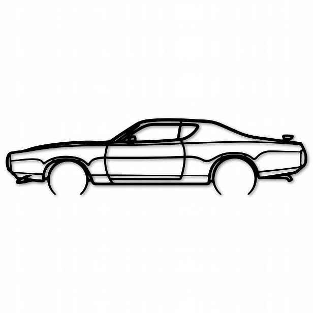 Auto Chrysler Windsor Obraz Ažurový Superauto Závodní Panel 80 cm