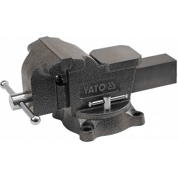 Otočný Zámečnický Svěrák 150 mm Litinový Yato YT-6503