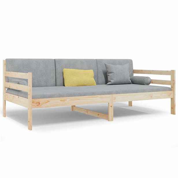 vidaXL Válenda bez matrace 90 x 190 cm masivní borovice