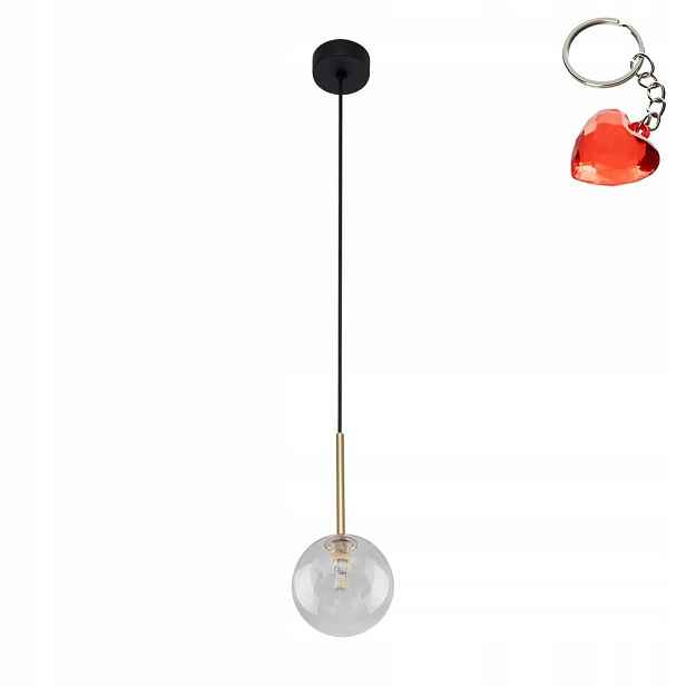 Závěsné svítidlo Nilos Black/gold 5941 Tk Lighting