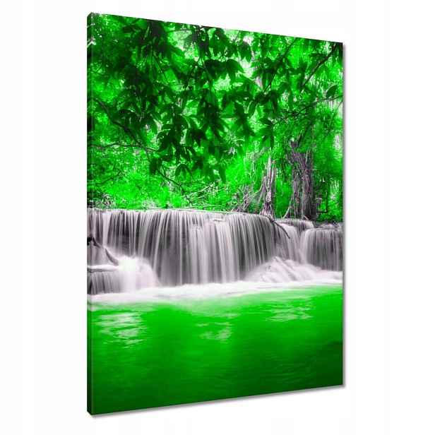 Obrazy 60x80 Zelený vodopád Kaskáda