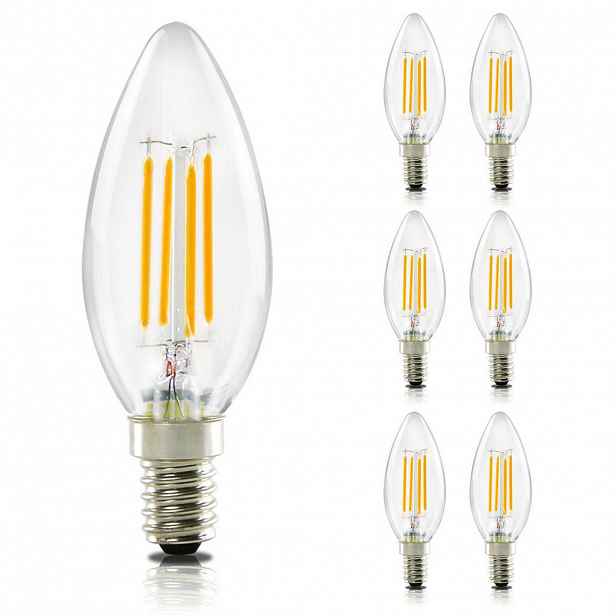 Nettlife LED žárovky E14 4W (sada 6 ks)