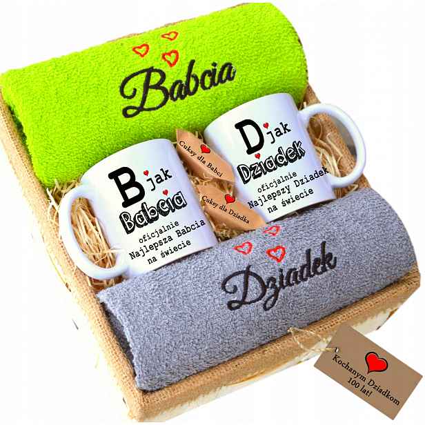 Dárek Ke Dni Babičky A Dědečka Hrnek Ručník 2