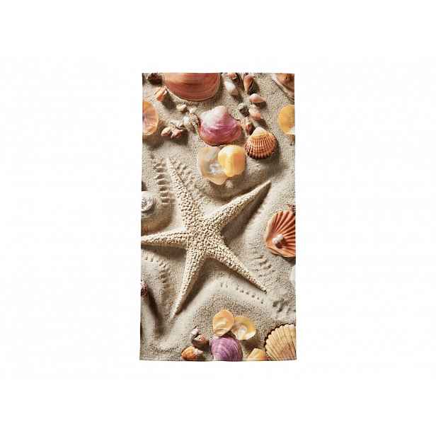 Rychleschnoucí plážová osuška OCEAN SAND barevná 70 x 140 cm, 100% mikrovlákno