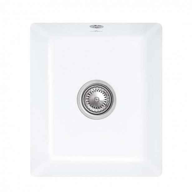 Villeroy & Boch Subway 45 - Keramický dřez 38x44 cm, CeramicPlus, alpská bílá 332401R1