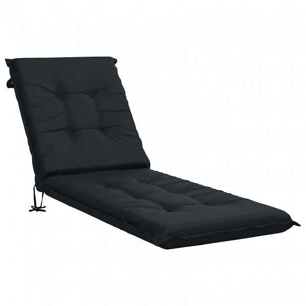 vidaXL Polštář na lehátko GEMERT 100% polyester Tmavě modrá
