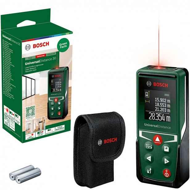 Bosch - Laserový měřič vzdálenosti, dosah 30 m 0603672503