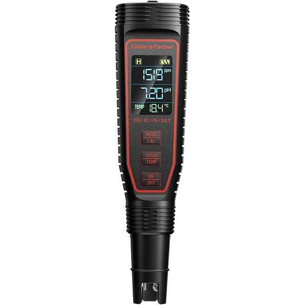 Sada digitálního pH metru 5 v 1 pro bazénovou vodu a rostliny
