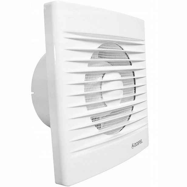 Ventilátor S Mřížkou Časový Spínač Senzor Vlhkosti Tichý Fi 150 Polský