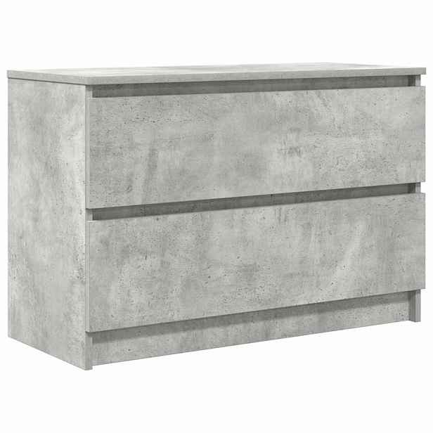 vidaXL TV skříňka betonově šedá 80x35x54 cm kompozitní dřevo