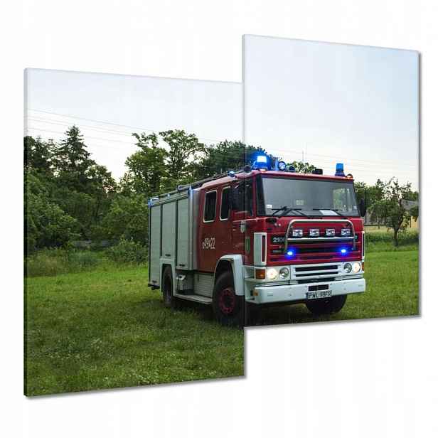 Obrazy 80x70 Hasičský vůz