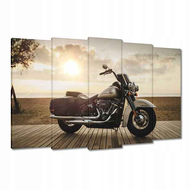 Obrazy 150x95 Harley Davidson Motocykl