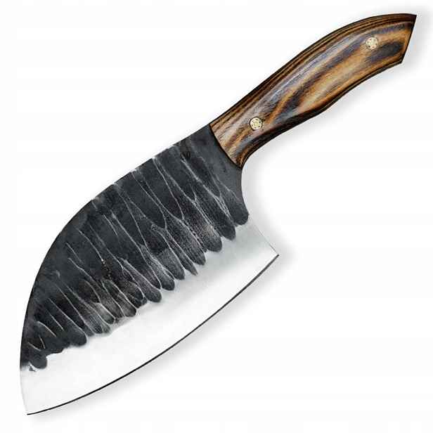 Kovaný srbský nůž 165 mm Dellinger D2 Kokki Bbq