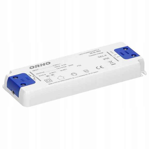 Led zdroj plochý 50W 12V DC IP20 OR-ZL-1652