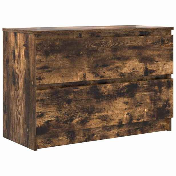 vidaXL TV skříňka kouřový dub 80x35x54 cm kompozitní dřevo