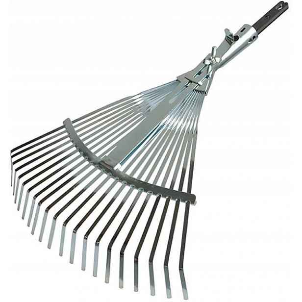 Hrábě vějířovité nastavitelné 22 zubů 410 mm Click-pro Polet