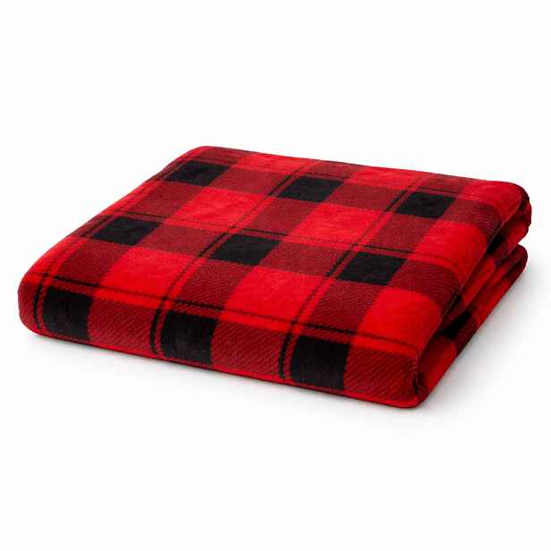 TOP Mikroplyšová deka Premium 150x200 Zimní kostka