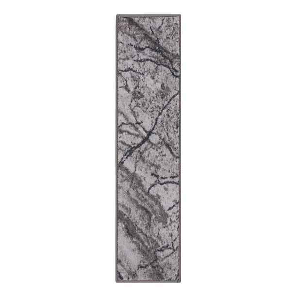 Běhoun na míru Marble 19 šedý, šíře 100 cm, šedá, chodba / předsíň, Spoltex