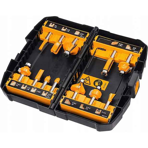 Dewalt DT90016 Sada fréz 12 ks Hm