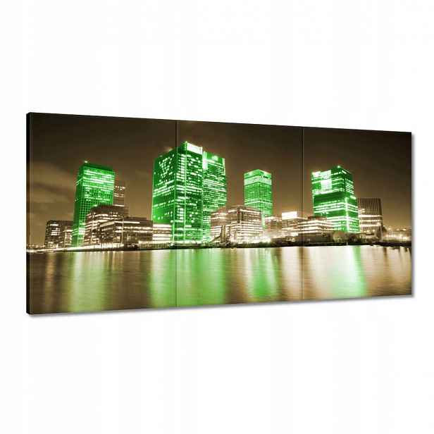 Obrazy 120x60 Zelené budovy Londýna