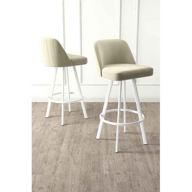 Bar Stool Set (4 Pieces) Atex - Cream, White