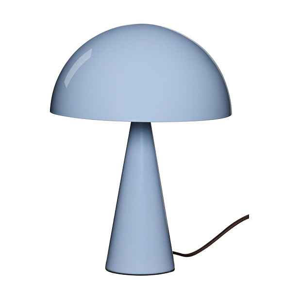 Modrá stolní lampa (výška 34 cm) Mush – Hübsch