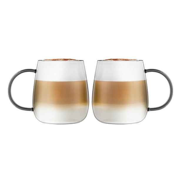 Hrnky na cappuccino v sadě 2 ks 400 ml Bolla – Vialli Design