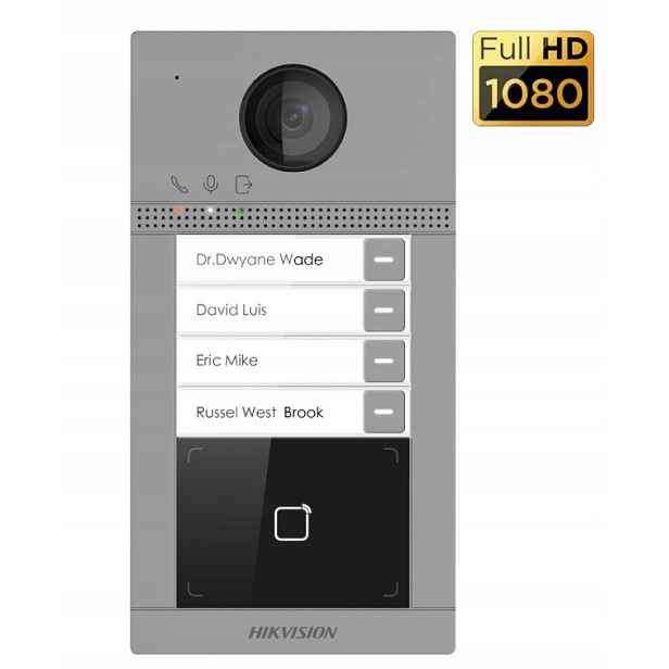 Hikvision DS-KV8413-WME1 WiFi Ip video interkom 4 jednotky