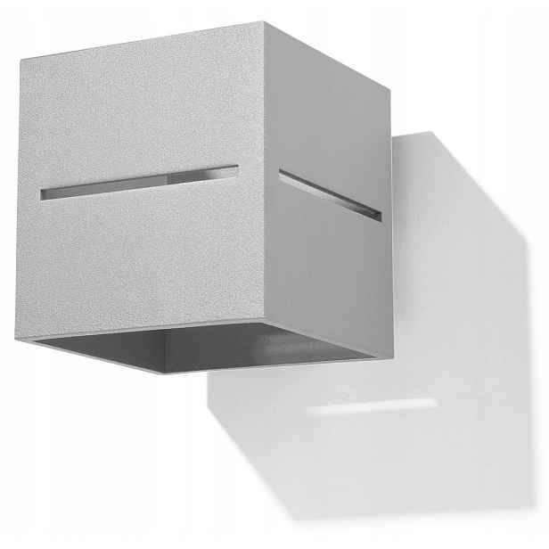 Nástěnná lampa Lobo šedá SL.0205 Sollux