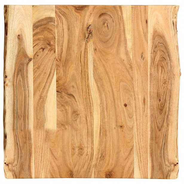 vidaXL Stolní deska masivní akáciové dřevo 58 x (50–60) x 2,5 cm